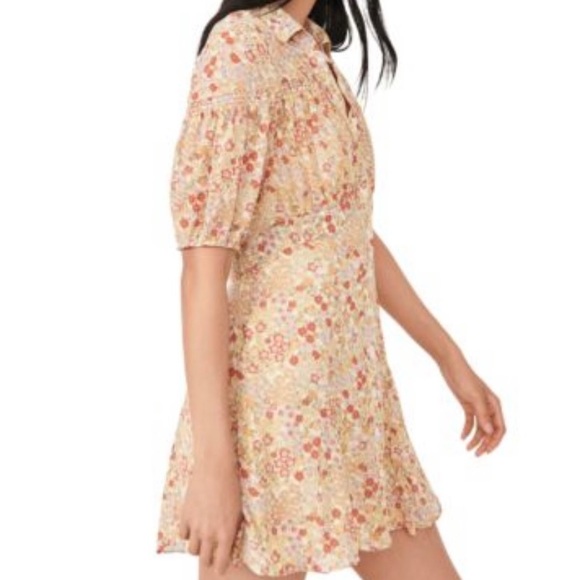 Free People Bonnie Mini Dress. A breezy silhouette mini dress. - Picture 6 of 8